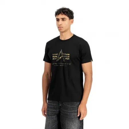 알파 인더스트리 Basic Effect Print 반팔 티셔츠 142746364