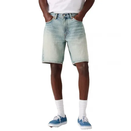 리바이스 468 Stay Loose Regular Waist 데님 반바지 142750775