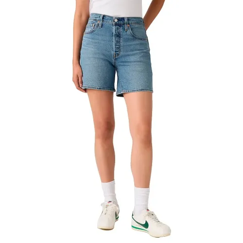 리바이스 501 Mid Thigh Lw 데님 반바지 142750785