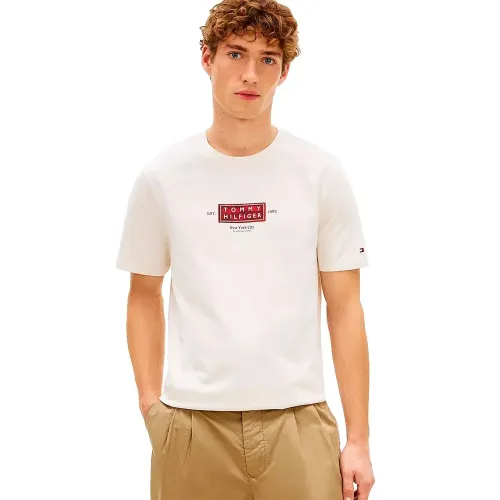 타미힐피거 Heritage Label 반팔 티셔츠 142758204
