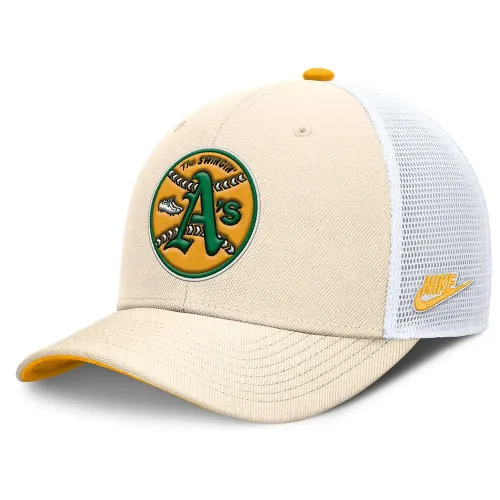 나이키 MLB 드라이핏 Rise Structured Oakland Athletics 트러커 모자 142793783
