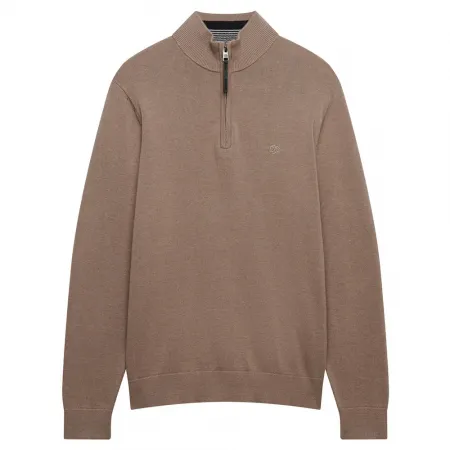 슈퍼드라이 에센셜 하프 지퍼 스웨터 142797697