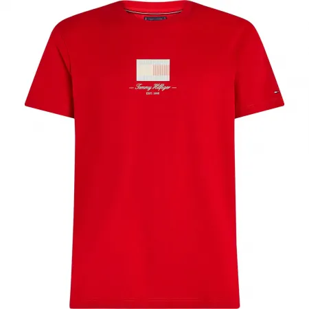 타미힐피거 Ithaca Flag 반팔 티셔츠 142807569