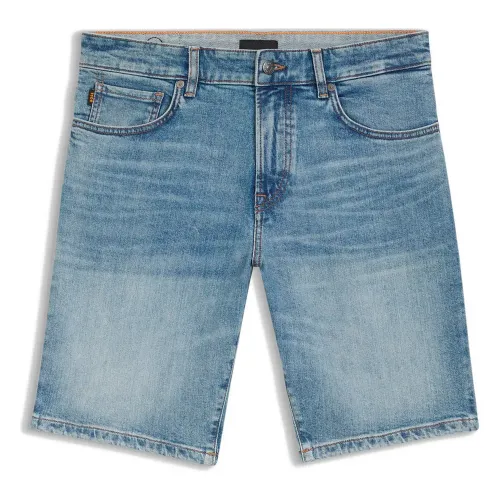 보스 RE Maine 데님 반바지 142822259