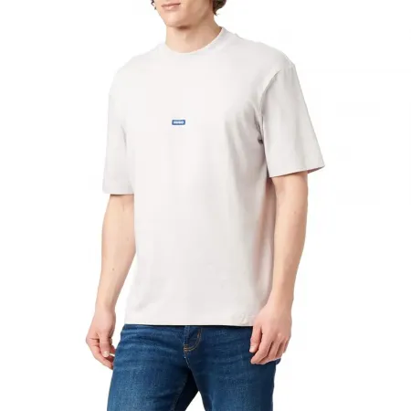휴고 보스 Nieros 01 블루 반팔 티셔츠 142823064
