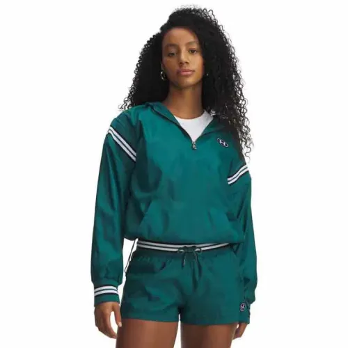 언더아머 Icon Woven Heritage 하프 지퍼 스웨터 142830953