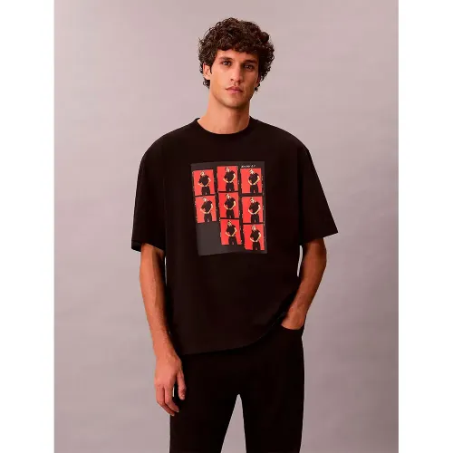 캘빈클라인 Outtakes Relaxed Fit 반팔 티셔츠 142870389