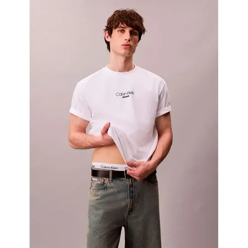 캘빈클라인 그래픽 Relaxed Fit 반팔 티셔츠 142871129