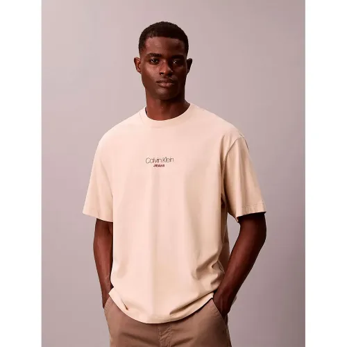 캘빈클라인 그래픽 Relaxed Fit 반팔 티셔츠 142871133