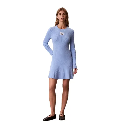 캘빈클라인 LV047D307G 긴팔 짧은 원피스 142871487