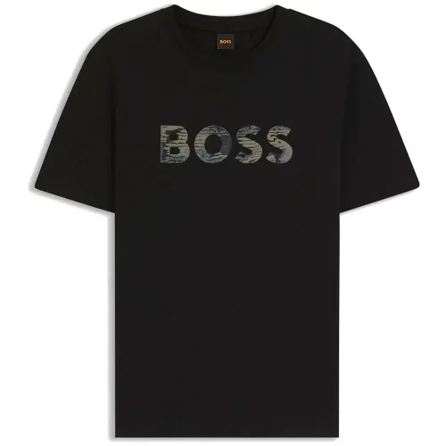 보스 Insignia 10276567 오렌지 반팔 티셔츠 143016216