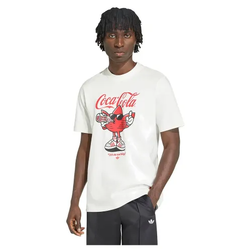 아디다스 Coca Cola 클래식 스포츠 그래픽 Treffie 반팔 티셔츠 143083622