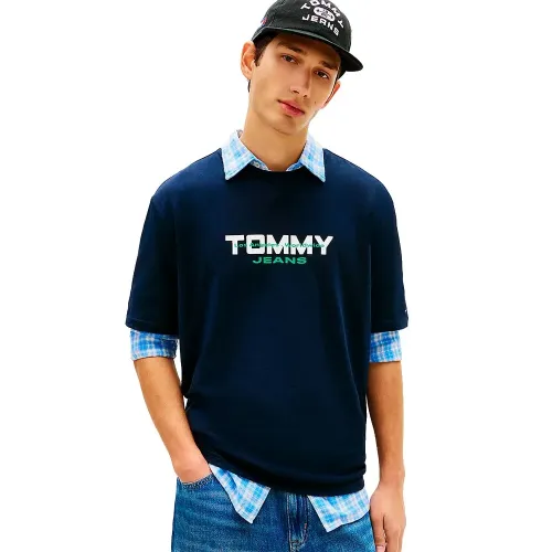 타미힐피거 DM0DM22550 반팔 티셔츠 143098088