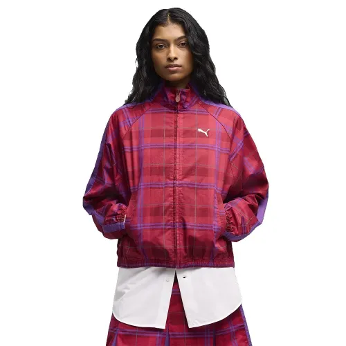 푸마 T7 릴렉스드 Tartan 자켓 143158392