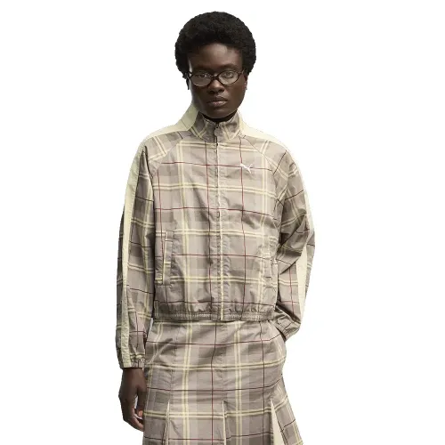 푸마 T7 릴렉스드 Tartan 자켓 143158393