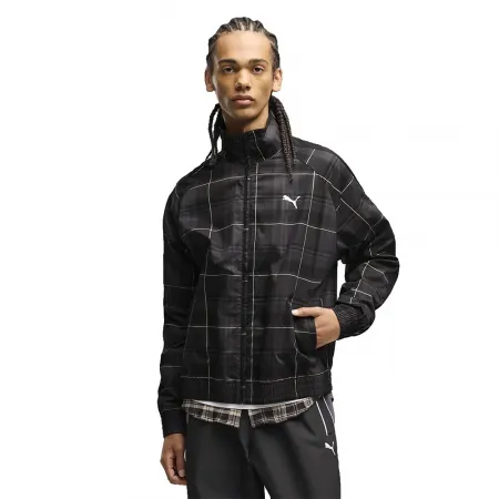 푸마 T7 릴렉스ed Tartan 트랙 자켓 143158403