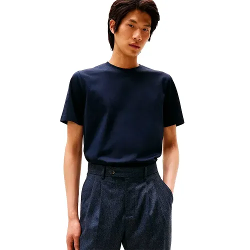 타미힐피거 Merce라이즈d 반팔 티셔츠 143320009