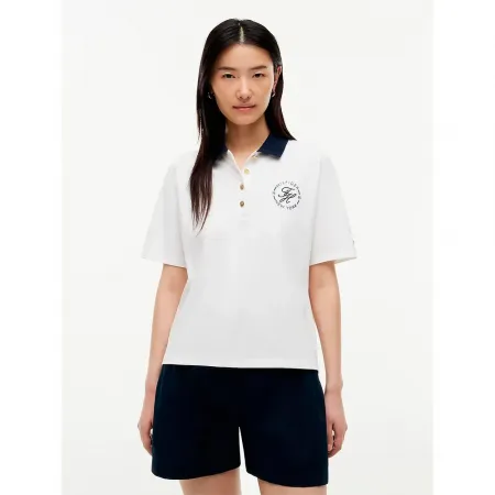 타미힐피거 WW0WW50034 반팔 폴로 셔츠 143397376