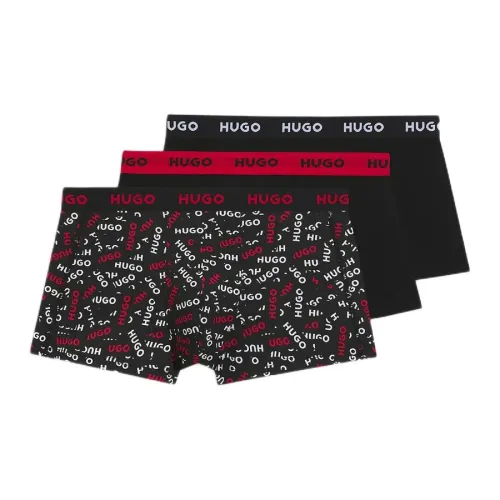 휴고 보스 Design 10267989 트렁크 RED 드로즈 브리프 3 팩 143432915