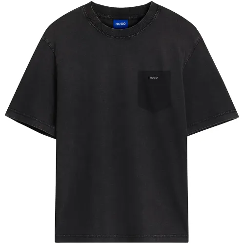 휴고 보스 Nemin 10277382 블루 반팔 티셔츠 143433268