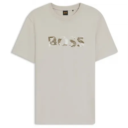 보스 Insignia 10276567 오렌지 반팔 티셔츠 143476806