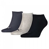 [해외]푸마 Sneaker Plain 양말 3 켤레 136567112 Navy / Grey / Nightshadow Blue