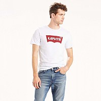 [해외]리바이스 Standard Housemarked 반팔 티셔츠 1288036 White / Red