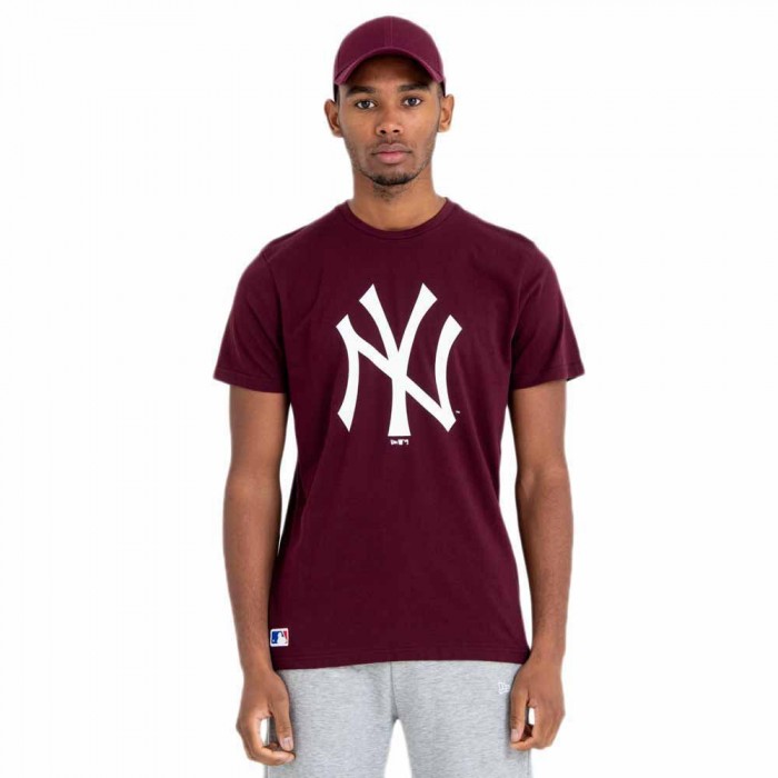 [해외]뉴에라 MLB 팀 Logo New York Yankees 반팔 티셔츠 137145464 Red