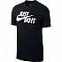 [해외]나이키 Sportswear Just Do It Swoosh 반팔 티셔츠 136972014 Black / White