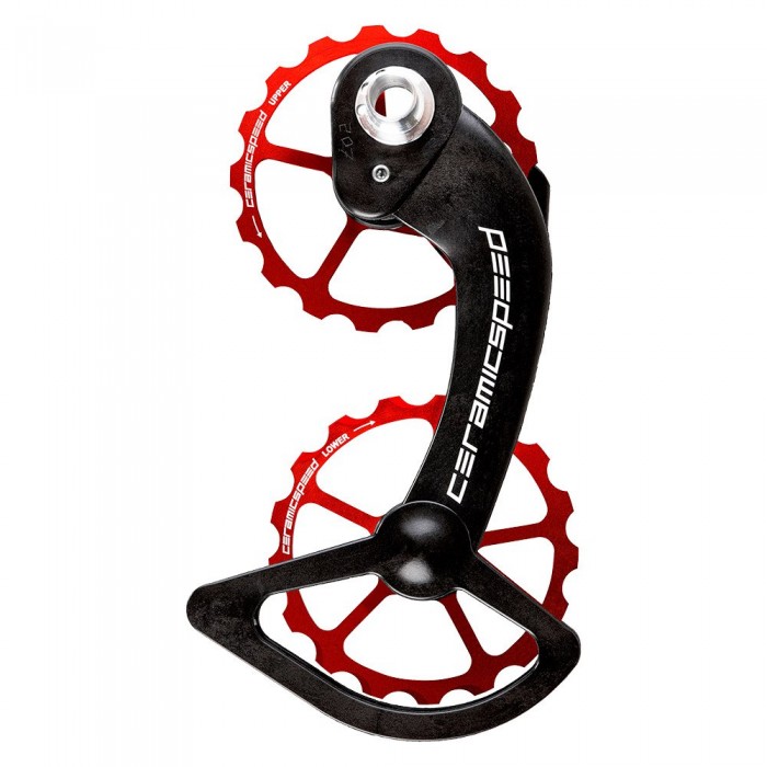 [해외]세라믹스피드 대형 풀리 휠 시스템 Shimano 1136998040 Red