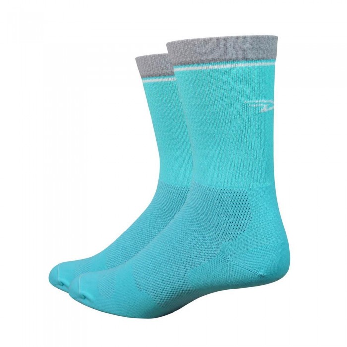 [해외]DEFEET Levitator 6´´ Lite 2 양말 1136845633 Blue