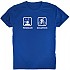 [해외]KRUSKIS 프로blem 솔루션 Bike 반팔 티셔츠 1136696495 Royal Blue