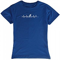 [해외]KRUSKIS Biking Heartbeat 반팔 티셔츠 1136887539 Royal Blue