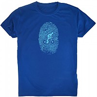 [해외]KRUSKIS Biker Fingerprint 반팔 티셔츠 1137039734 Royal Blue