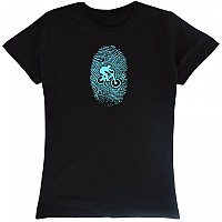 [해외]KRUSKIS MTB Fingerprint 반팔 티셔츠 1137039738 Black