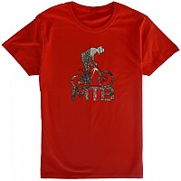 [해외]KRUSKIS MTB Background 반팔 티셔츠 1137151626 Red