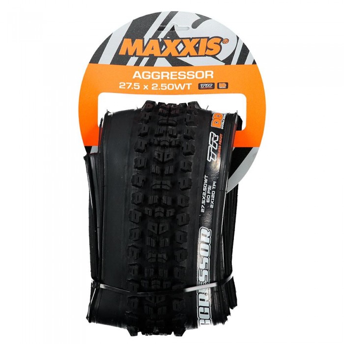 [해외]맥시스 Aggressor DD/TR 120 TPI Tubeless 29´´ x 2.50 MTB 타이어 1136836811 TR / DD