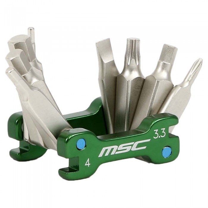 [해외]MSC Superflatxl Micro 12 Functions 멀티툴 1136490479 Green