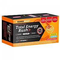 [해외]NAMED SPORT 에너지 러시 Total 60 단위 중립적 맛 정제 상자 1137002531 Orange