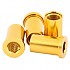 [해외]MSC 을 위한 Alu Chainring Bolt Nut 1 또는 2 반지+강타 경비원 나사 1136457208 Gold