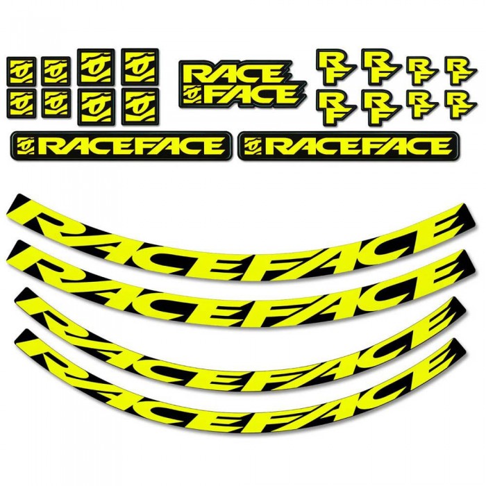 [해외]RACE FACE 상표 Next Sl Turbine Sl Arc Carbon 26 Arc Offset 25 1137212302 Yellow