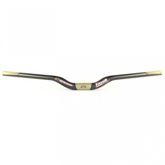 [해외]RENTHAL Fatbar Lite Carbon Rise 40 mm 핸들바 1136943075 Black / Aluminium Gold