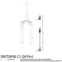 [해외]락샥 Debonair Sektor RL 1137117256 Silver / Black