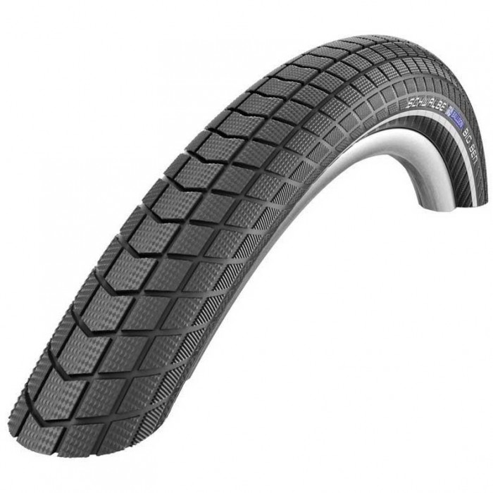 [해외]슈발베 Big Ben HS439 RaceGuard 27.5´´ x 2.00 도시의 견고한 자전거 타이어 1136847164 Black Reflex