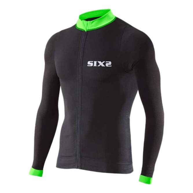 [해외]SIXS Stripes 긴팔 저지 1136337617 Black / Green