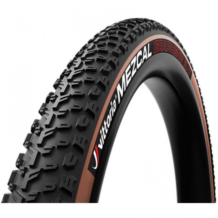 [해외]비토리아 Mezcal Graphene 2.0 Tubeless 29´´ x 2.35 MTB 타이어 1137108601 Black / Cream