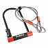 [해외]제팔 Padlock Cable 13 mm U자물쇠 1136627428 Black