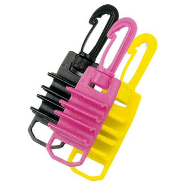 [해외]BEST DIVERS Parallel Double Hose Clamp 클립 10137651 Fuchsia