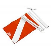 [해외]BEST DIVERS 깃발 Fold Up 10622907 Red