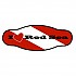 [해외]BEST DIVERS 줄자 Neoprene Mask Strap Double 레이어 10622993 Red Sea